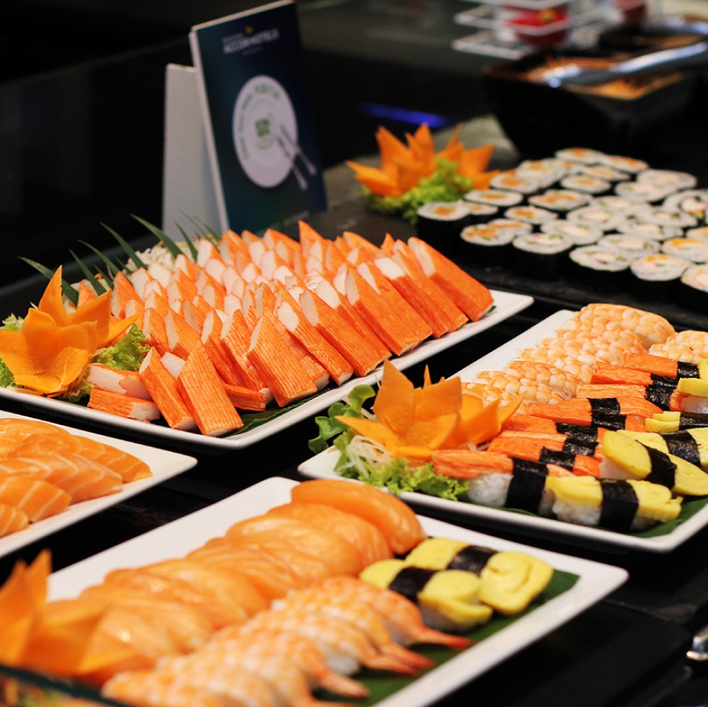 Lunch buffet in Bangkok